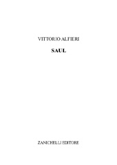E-book, Saul, Alfieri, Vittorio, Zanichelli