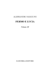 E-book, Fermo e Lucia : volume III., Zanichelli