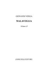 E-book, Malavoglia : volume II., Verga, Giovanni, Zanichelli
