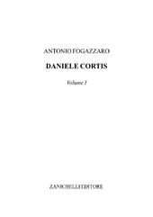 eBook, Daniele Cortis : volume I., Zanichelli