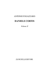 E-book, Daniele Cortis : volume II., Zanichelli