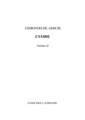 E-book, Cuore : volume II., De Amicis, Edmondo, Zanichelli
