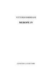 eBook, Merope IV., Zanichelli