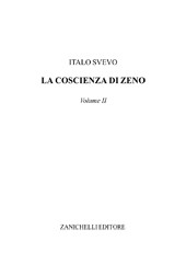E-book, La coscienza di Zeno : volume II, Svevo, Italo, Zanichelli