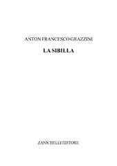 E-book, La Sibilla, Grazzini, Anton Francesco detto il Lasca, Zanichelli