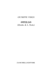 E-book, Otello, Verdi, Giuseppe, Zanichelli