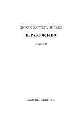 E-book, Il pastor fido : volume II, Guarini, Giovan Battista, Zanichelli