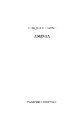 E-book, Aminta, Tasso, Torquato, Zanichelli