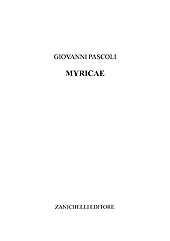 eBook, Myricae, Zanichelli
