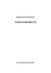 E-book, Nuovi poemetti, Zanichelli