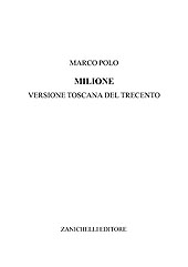 eBook, Il Milione, Marco Polo, Zanichelli