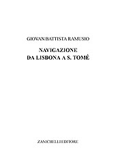 eBook, Navigazione da Lisbona all'isola di San Tomé, Ramusio, Giovan Battista, Zanichelli