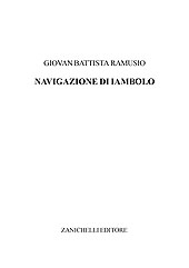 eBook, Navigazione di Iambolo, Ramusio, Giovan Battista, Zanichelli
