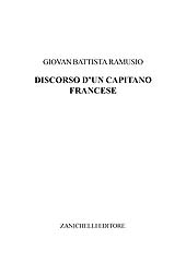 E-book, Discorso d'un gran capitano di mare francese, Ramusio, Giovan Battista, Zanichelli