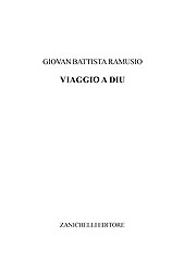 E-book, Viaggio di un Comito veneziano a Diu, Ramusio, Giovan Battista, Zanichelli