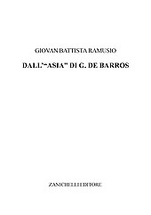 E-book, Dall'Asia di Giovan de Barros, Ramusio, Giovan Battista, Zanichelli