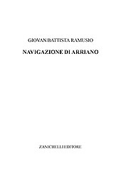 E-book, Navigazione di Arriano intorno al Mar Maggiore, Ramusio, Giovan Battista, Zanichelli