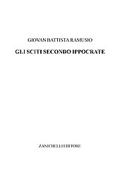 E-book, Gli Sciti secondo Ippocrate, Ramusio, Giovan Battista, Zanichelli