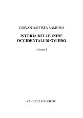 E-book, Della naturale e generale istoria dell'Indie occidentali di G. F. d'Oviedo : volume I, Ramusio, Giovan Battista, Zanichelli