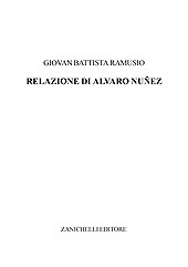 eBook, Relazione di Alvaro Nuñez, Ramusio, Giovan Battista, Zanichelli