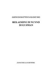 eBook, Relazione di Nunno di Gusmán, Zanichelli