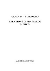 E-book, Relazione del reverendo fra Marco da Nizza, Zanichelli