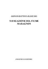 E-book, La navigazione del grandissimo fiume Maragnon, Zanichelli