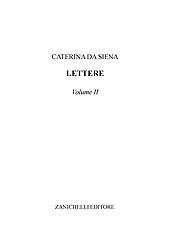E-book, Lettere : volume II, Caterina da Siena, Zanichelli