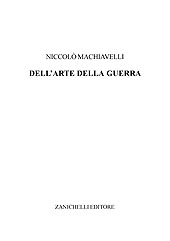 eBook, Dell'arte della guerra, Machiavelli, Niccolò, Zanichelli
