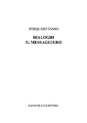 E-book, Il Messaggiero, Tasso, Torquato, Zanichelli