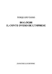 E-book, Il Conte overo de l'Imprese, Tasso, Torquato, Zanichelli