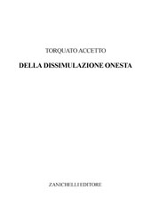 E-book, Della dissimulazione onesta, Accetto, Torquato, Zanichelli