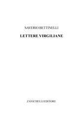 eBook, Lettere virgiliane, Zanichelli