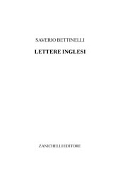 eBook, Lettere inglesi, Zanichelli