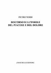 E-book, Discorso sull'indole del piacere e del dolore, Verri, Pietro, Zanichelli