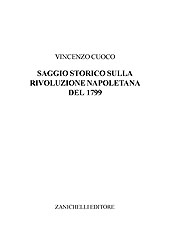 E-book, Saggio storico sulla rivoluzione napoletana del 1799, Zanichelli