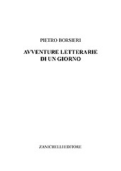 E-book, Avventure letterarie di un giorno, Zanichelli