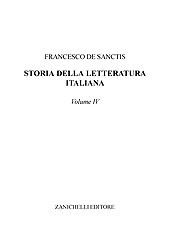 E-book, Storia della letteratura italiana : volume IV, Zanichelli