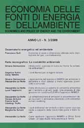 Article, I conti Namea per le regioni italiane, Franco Angeli