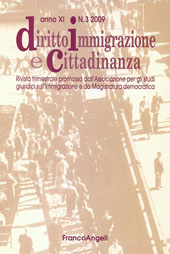 Fascicule, Diritto, immigrazione e cittadinanza. Fascicolo 3, 2009, Franco Angeli