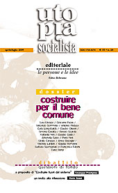 Fascicolo, Utopia socialista : trimestrale teorico per un nuovo marxismo rivoluzionario. APR./LUG., 2009, Prospettiva Edizioni fat.