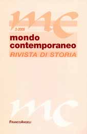 Fascicule, Mondo contemporaneo : rivista di storia. Fascicolo 3, 2009, Franco Angeli