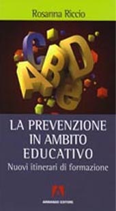 Chapter, Organizzare la relazione educativa per la prevenzione del disagio, Armando