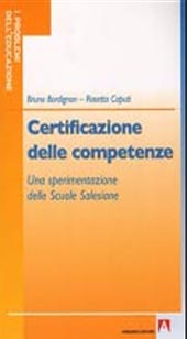 E-book, Certificazione delle competenze : una sperimentazione delle scuole salesiane, Armando