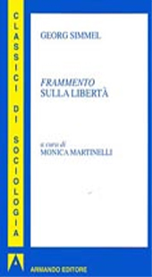 E-book, Frammento Sulla libertà, Simmel, Georg, 1858-1918, Armando
