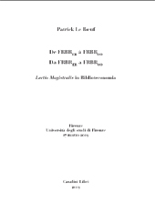 Capitolo, Da FRBRer a FRBRoo : lectio magistralis in biblioteconomia, Casalini libri