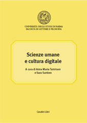 Chapter, Le applicazioni delle tecnologie nelle scienze umane : problematiche e tendenze, Casalini libri