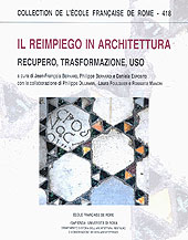 Chapter, Avant-propos, École française de Rome : Sapienza Università di Roma, Dipartimento di storia dell'architettura, restauro e conservazionedei beni architettonici