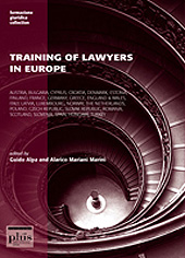 E-book, Training of lawyers in Europe : proceedings of the conference sponsored by the Consiglio nazionale forense ..., PLUS-Pisa University Press