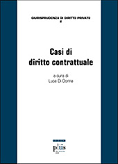 Chapter, Autonomia contrattuale, PLUS-Pisa University Press